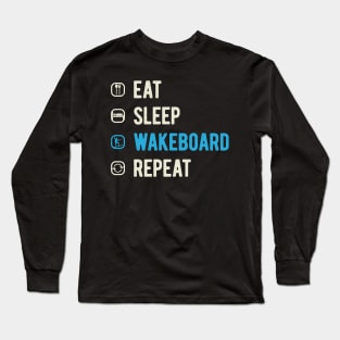 Wakeboard Wakeboarding Long Sleeve T-Shirt